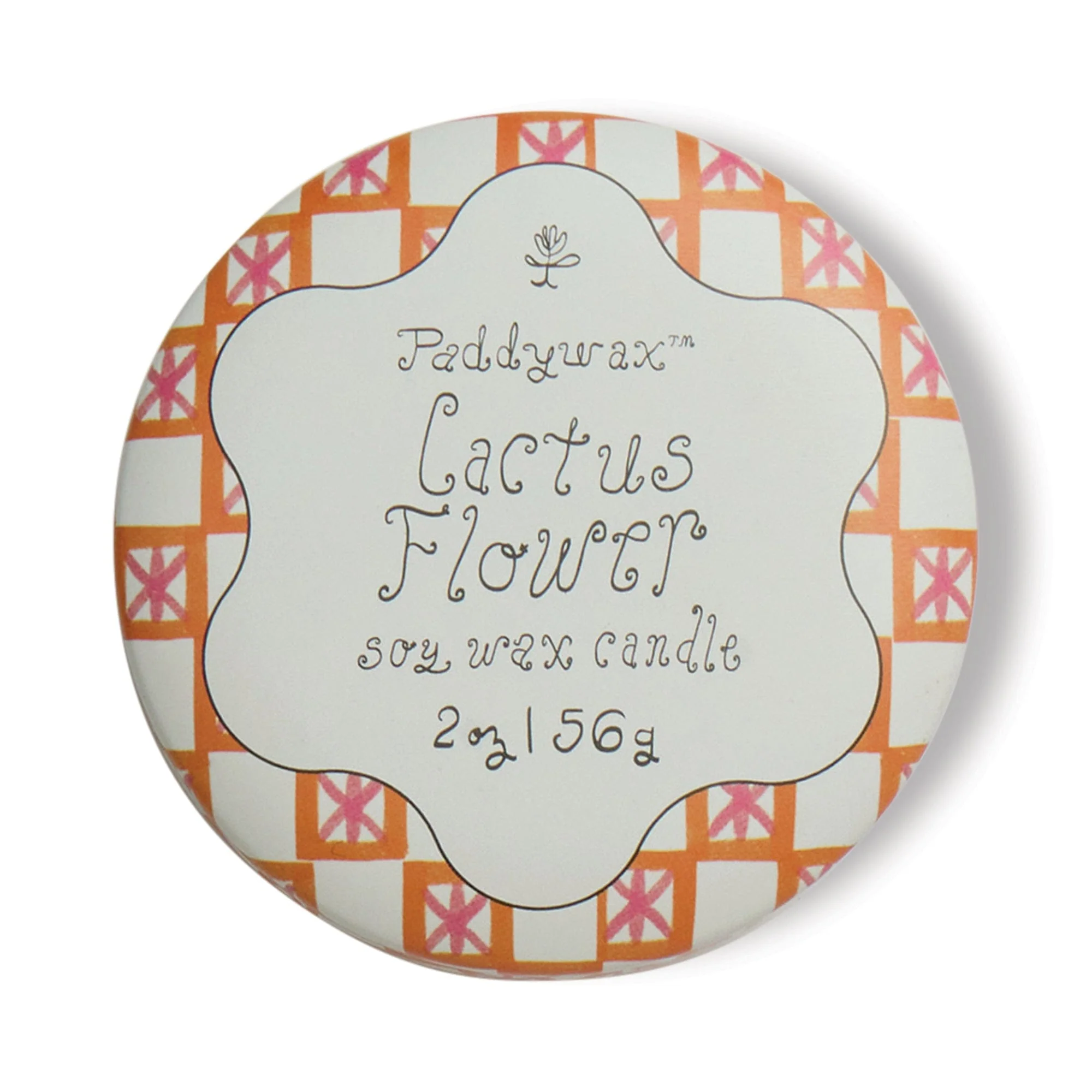 Cactus Flower - Tulip 2 oz Tin Candle - Image 4