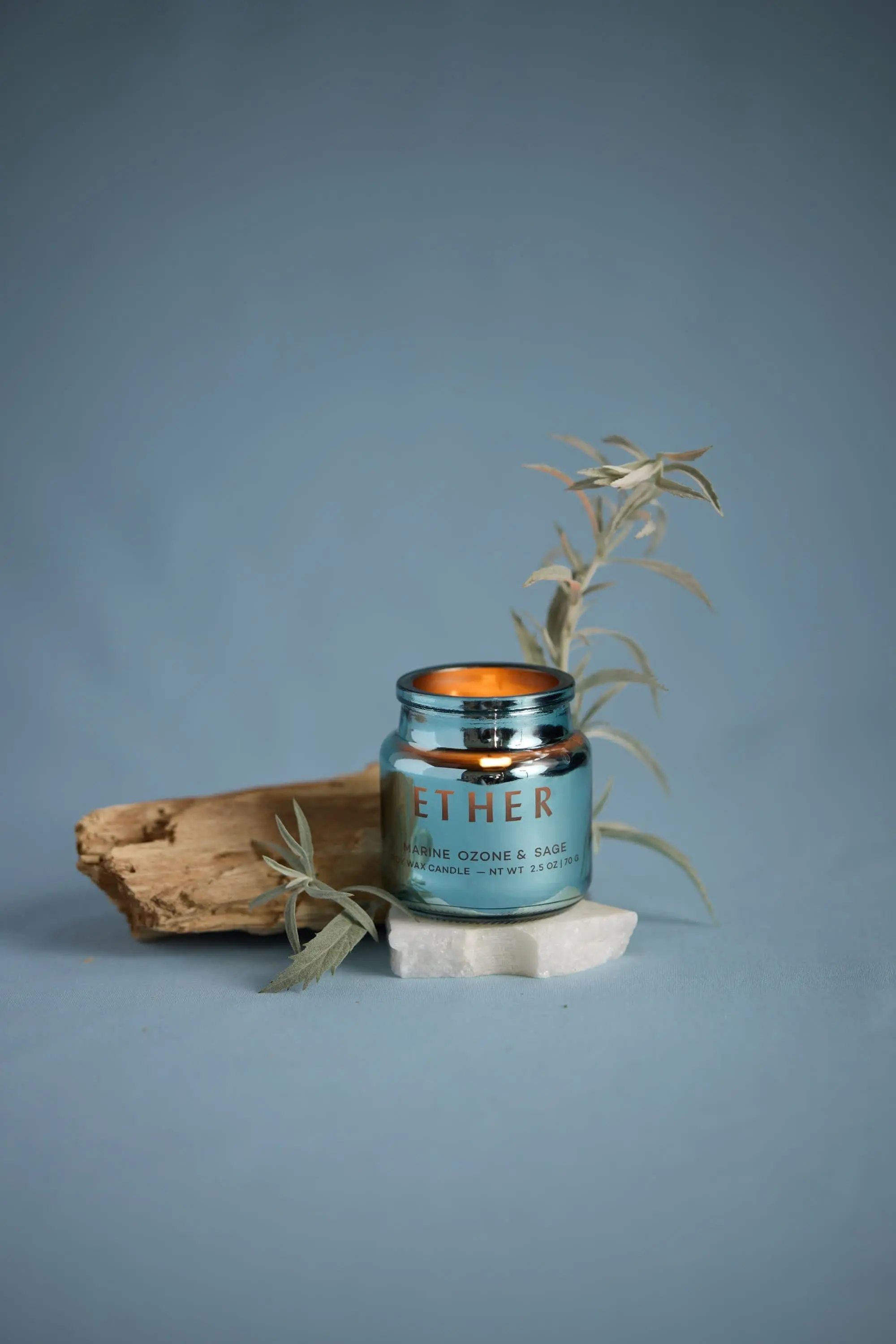 Sea Salt & Sage - Chroma Candle 2.5 oz - Image 4