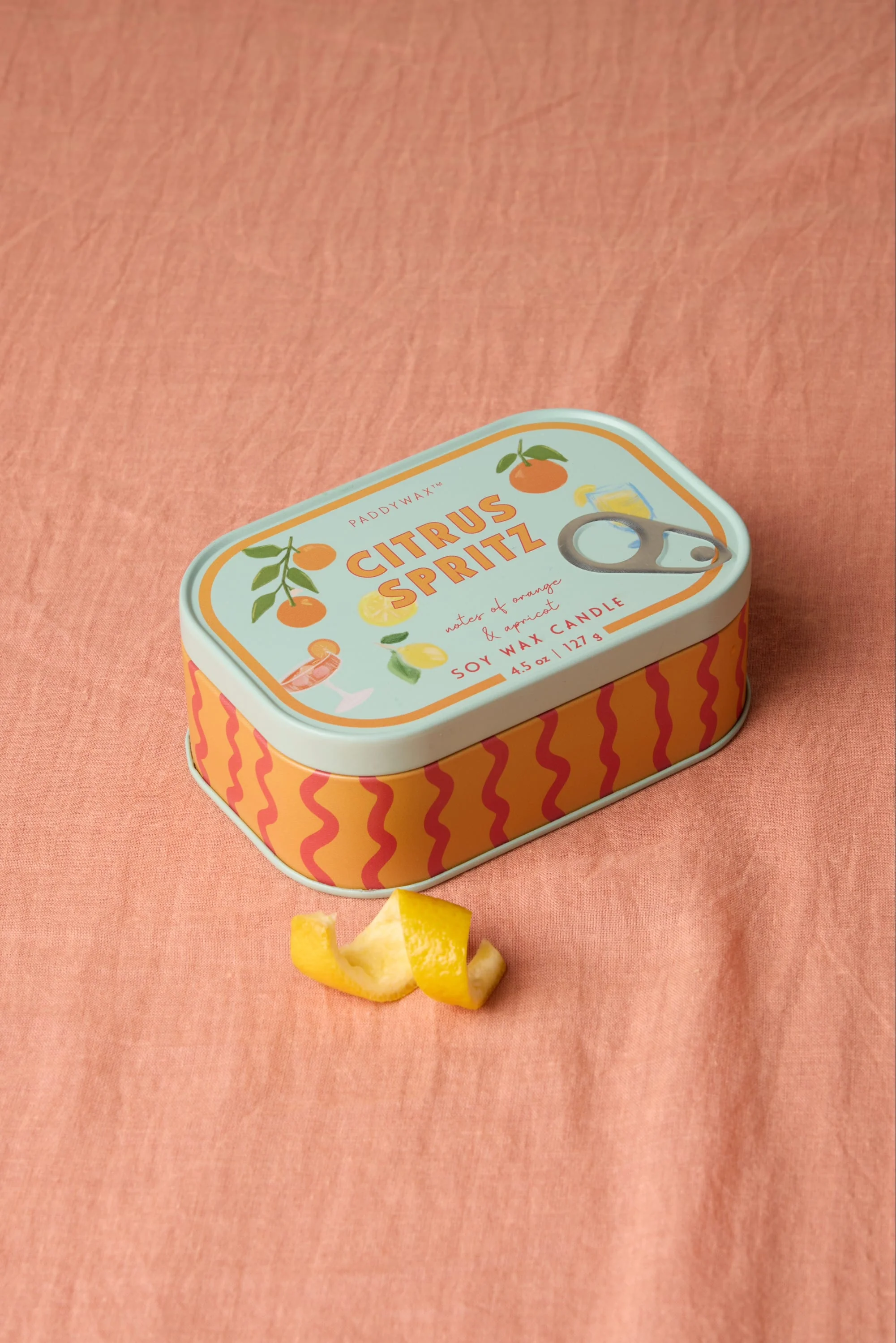 Citrus Spritz - Bistro 4.5 oz Tin Candle - Image 2
