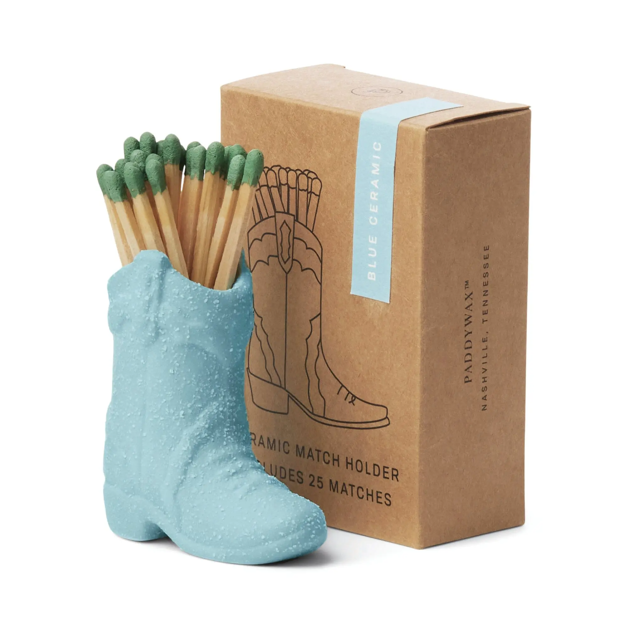 Cowboy Boot Match Holder - Light Blue - Image 3