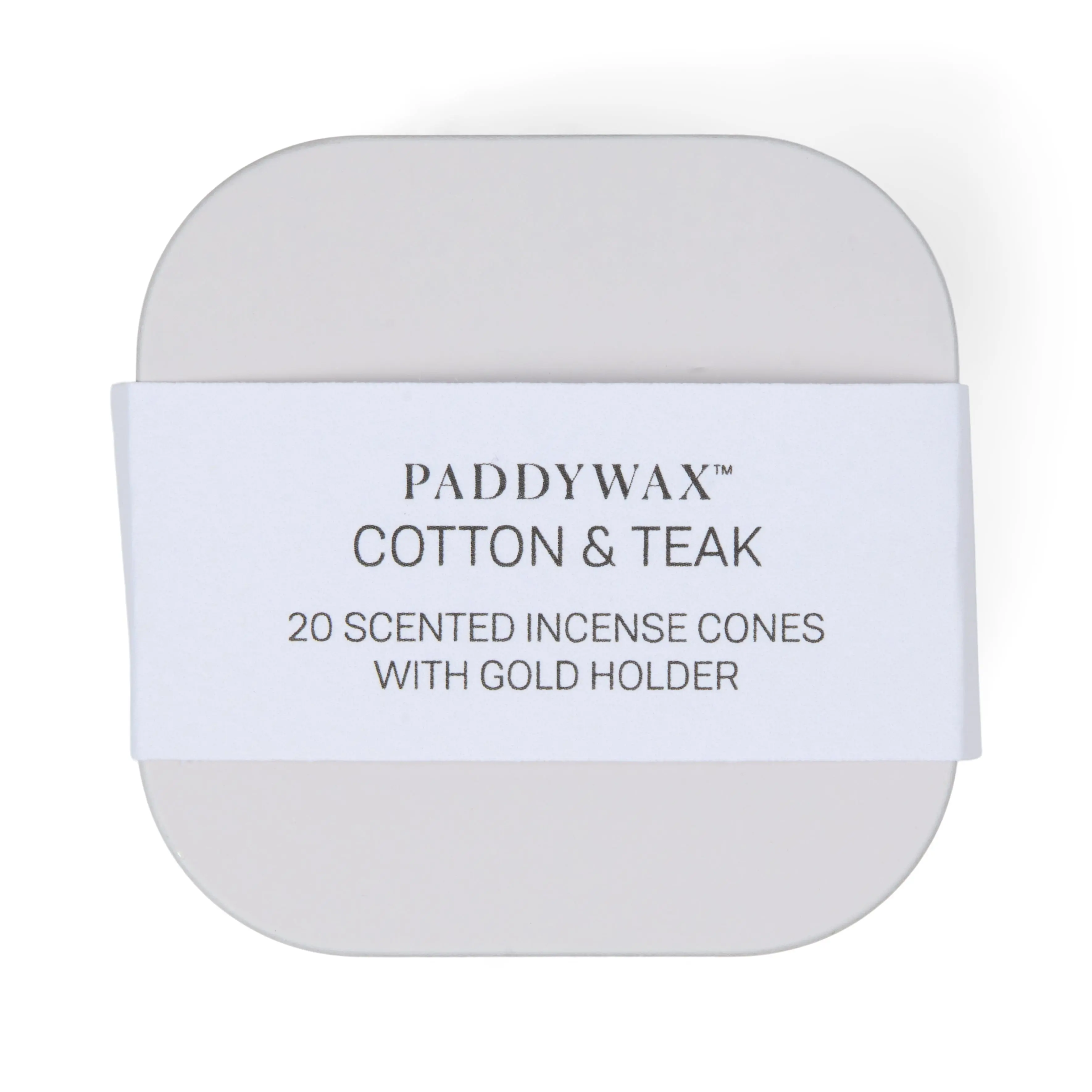 Cotton & Teak - Metal Incense Tin - Image 3