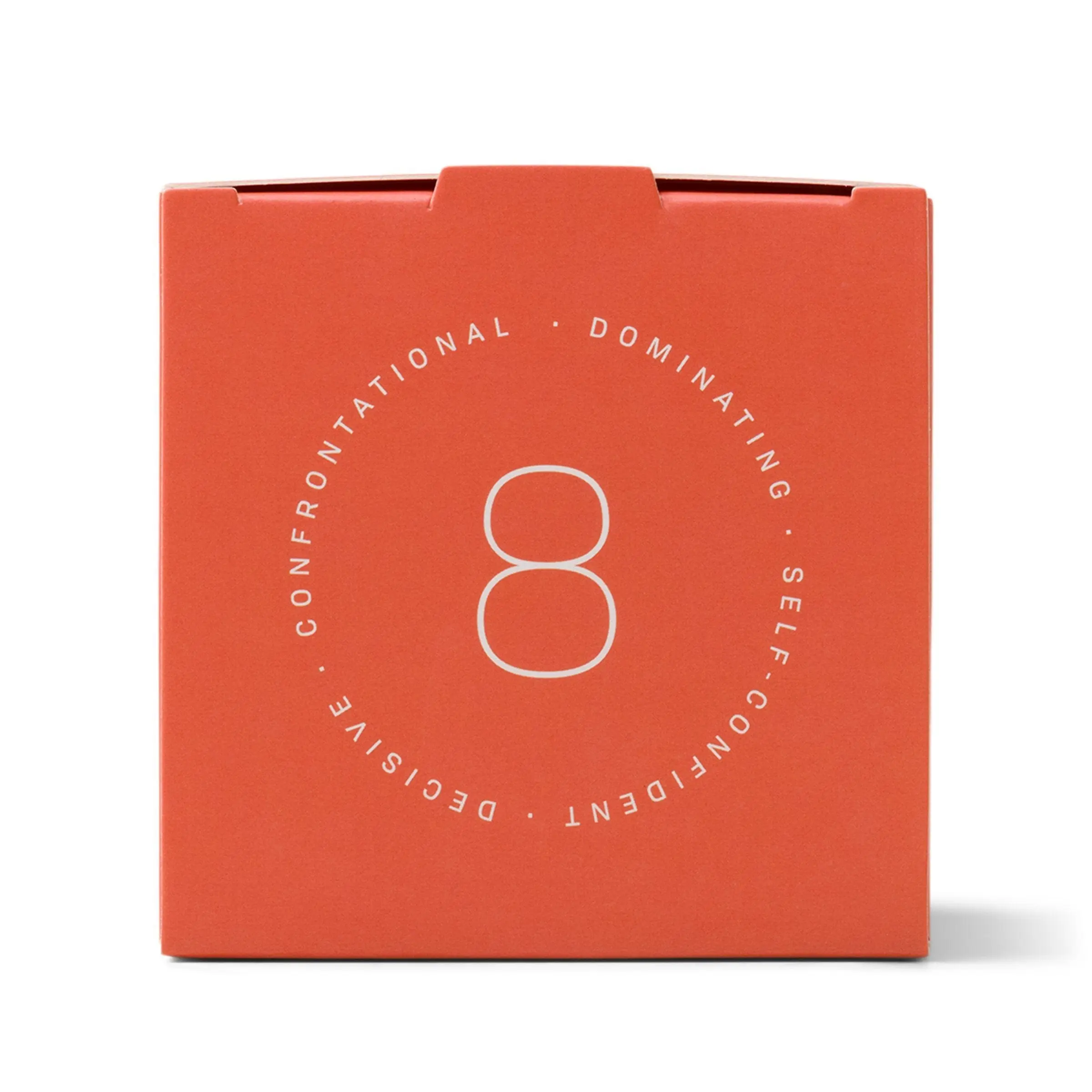Enneagram #8 Challenger 5 oz Candle - Incense + Smoke - Image 4