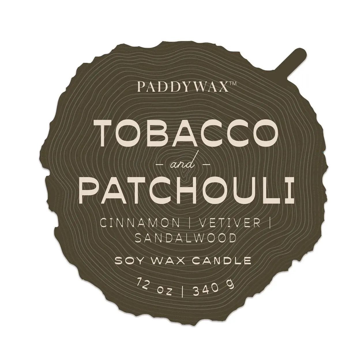 Tobacco & Patchouli - Grain 12 oz Candle - Image 3