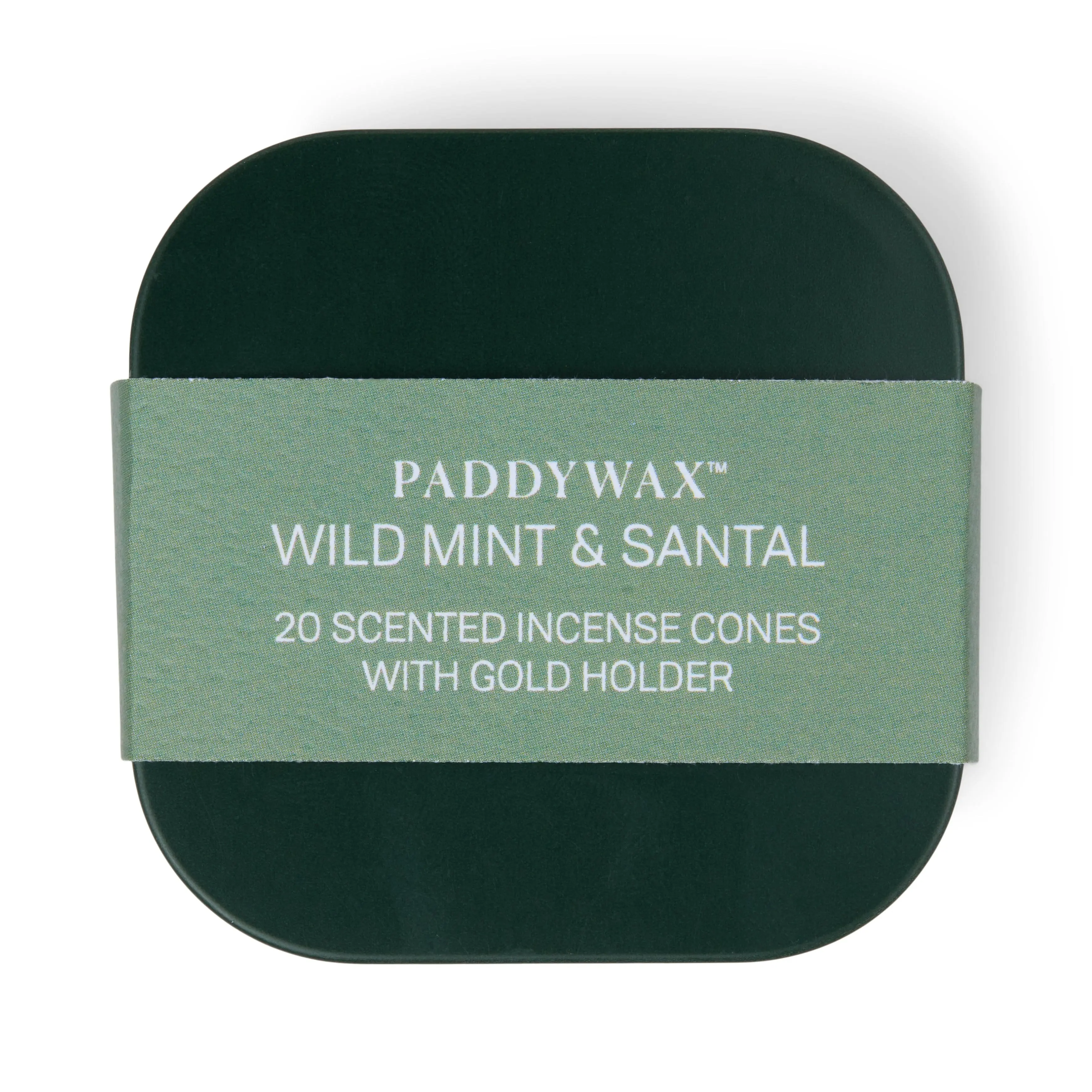 Wild Mint & Santal - Metal Incense Tin - Image 3