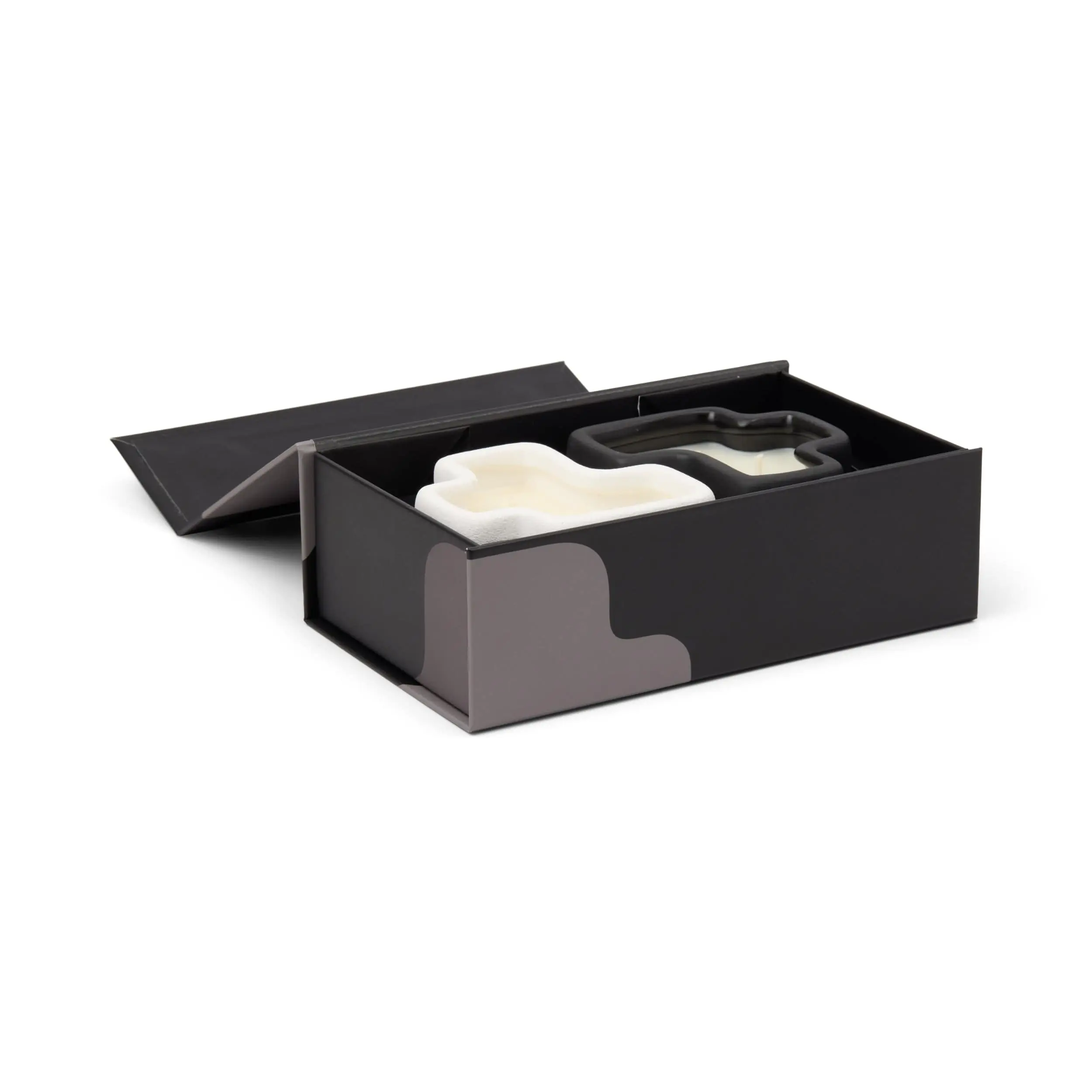 Salted Air & Smoked Woods - Jigsaw 4 oz Candle Boxed Set - Image 3