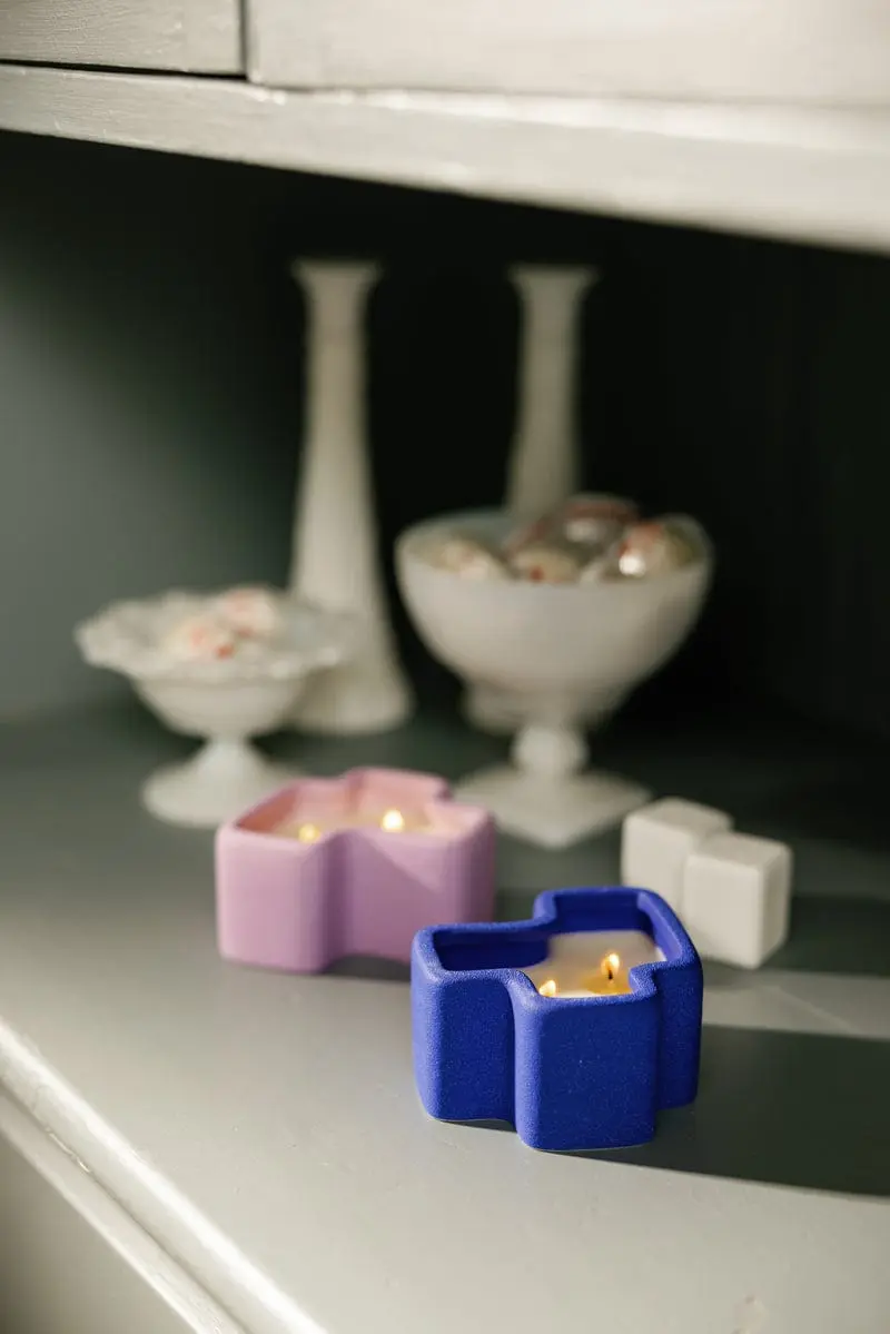 Wisteria & Ember + Resin - Jigsaw 4 oz Candle Boxed Set - Image 2