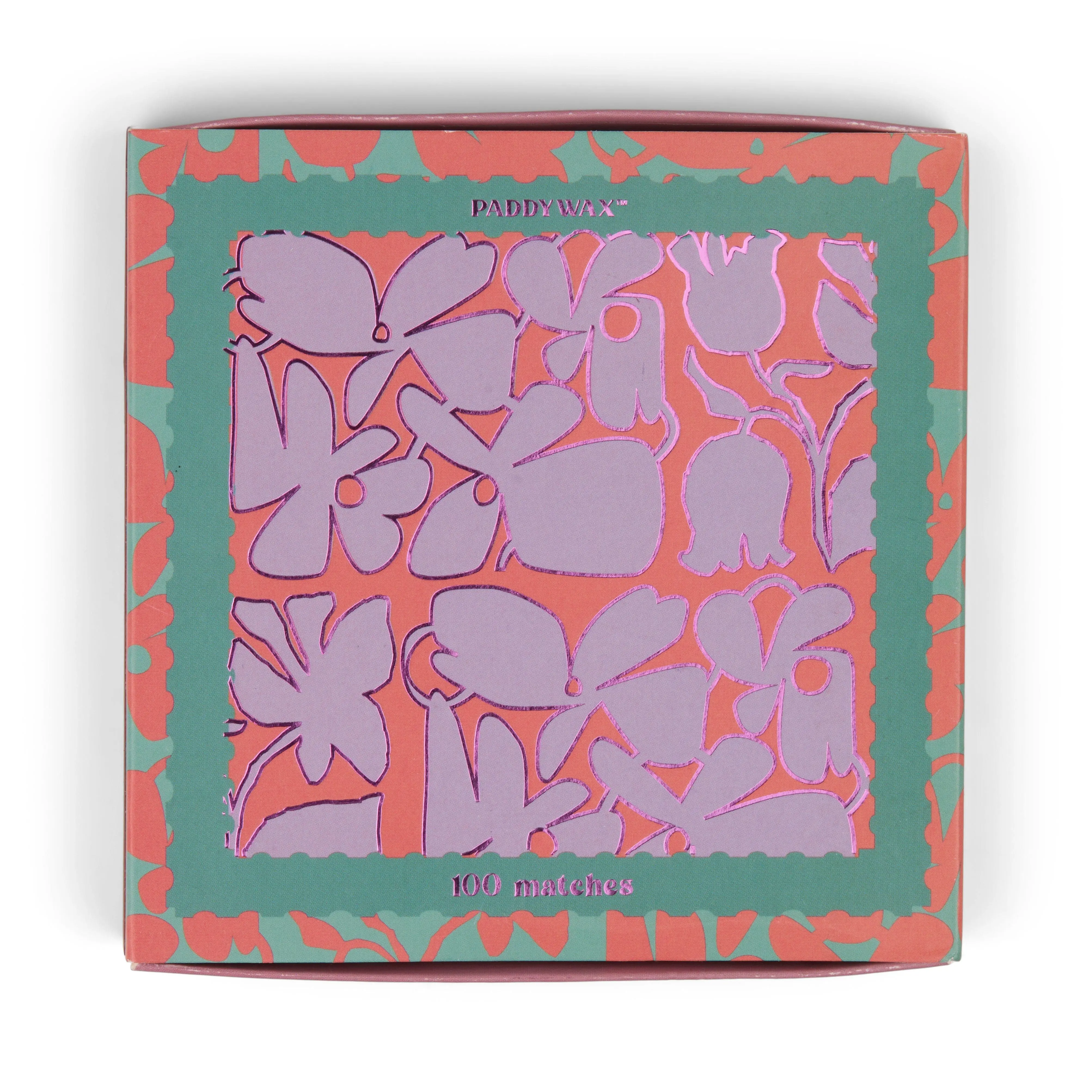 Abstract Floral - Teal Matches