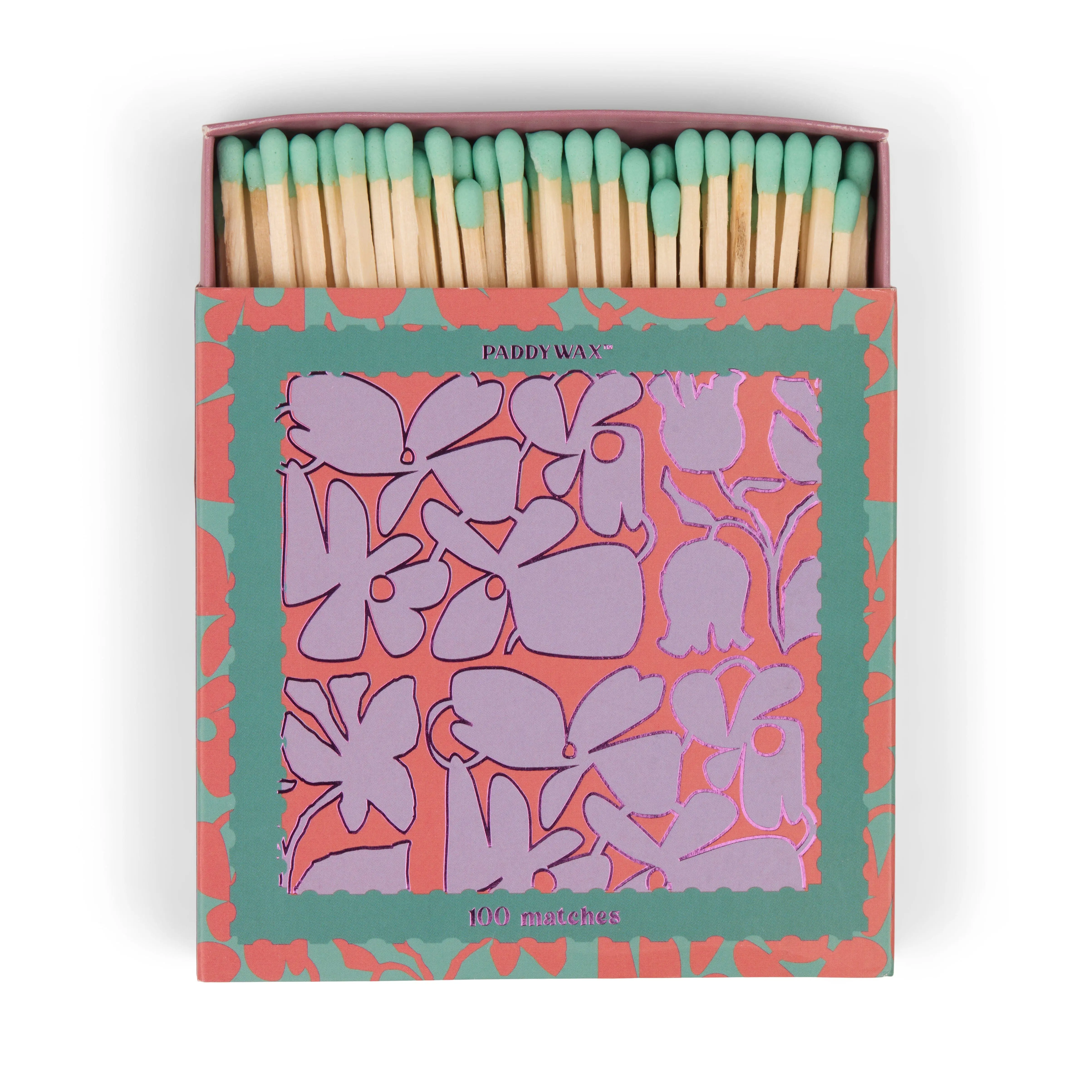 Abstract Floral - Teal Matches - Image 3