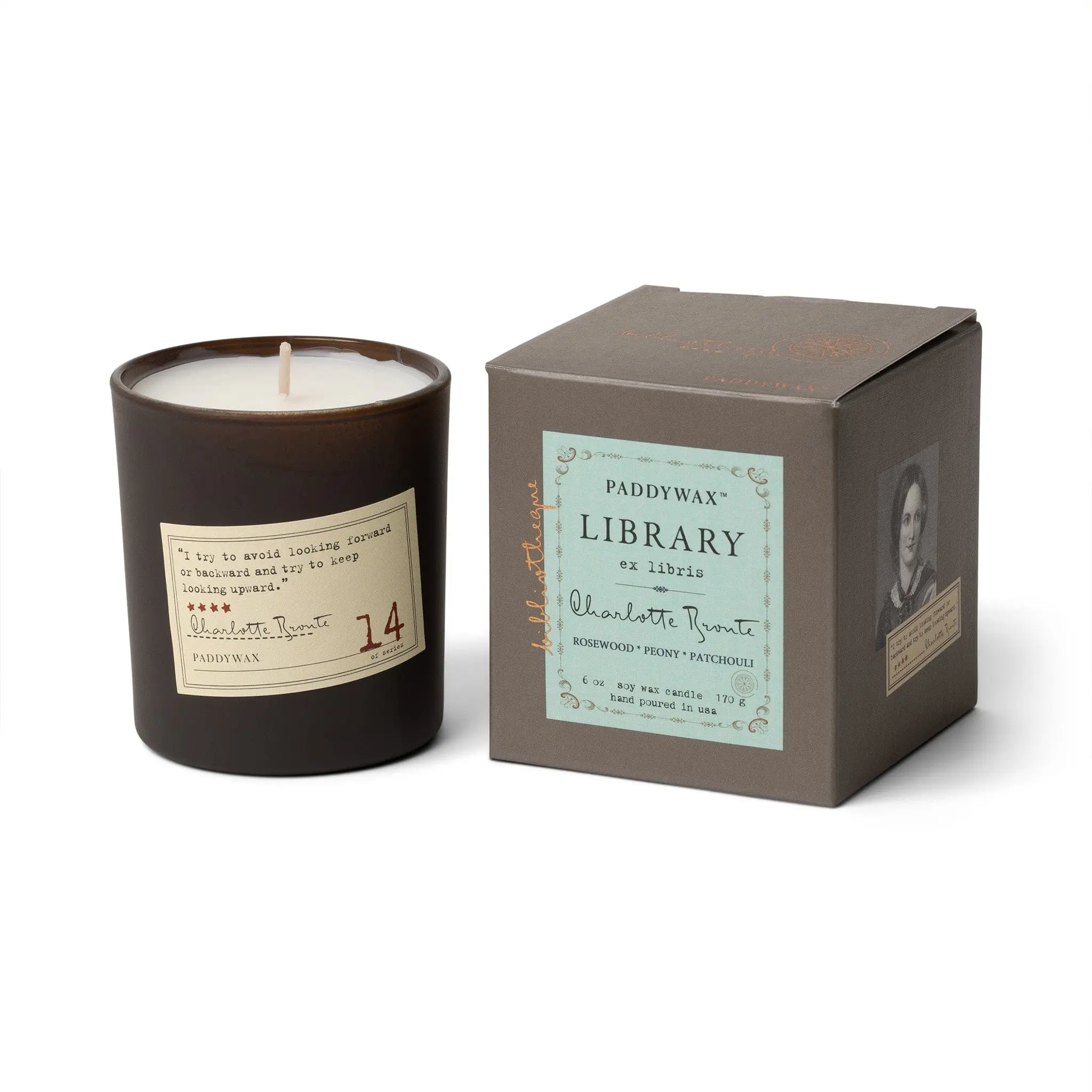Charlotte Bronte - Library Candle 6 oz