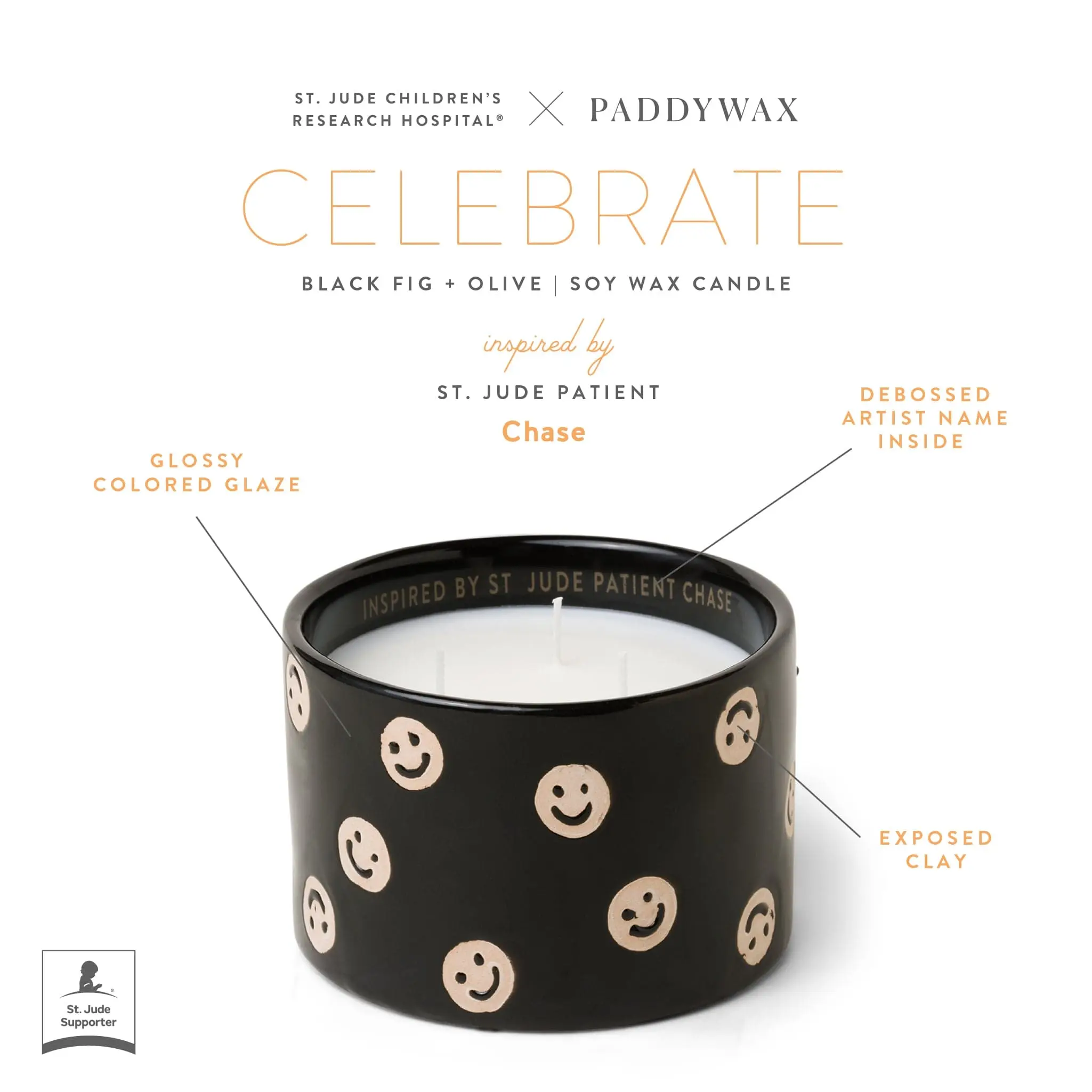 Black Fig + Olive - St. Jude Giveback "Celebrate" 11 oz. Candle - Image 5