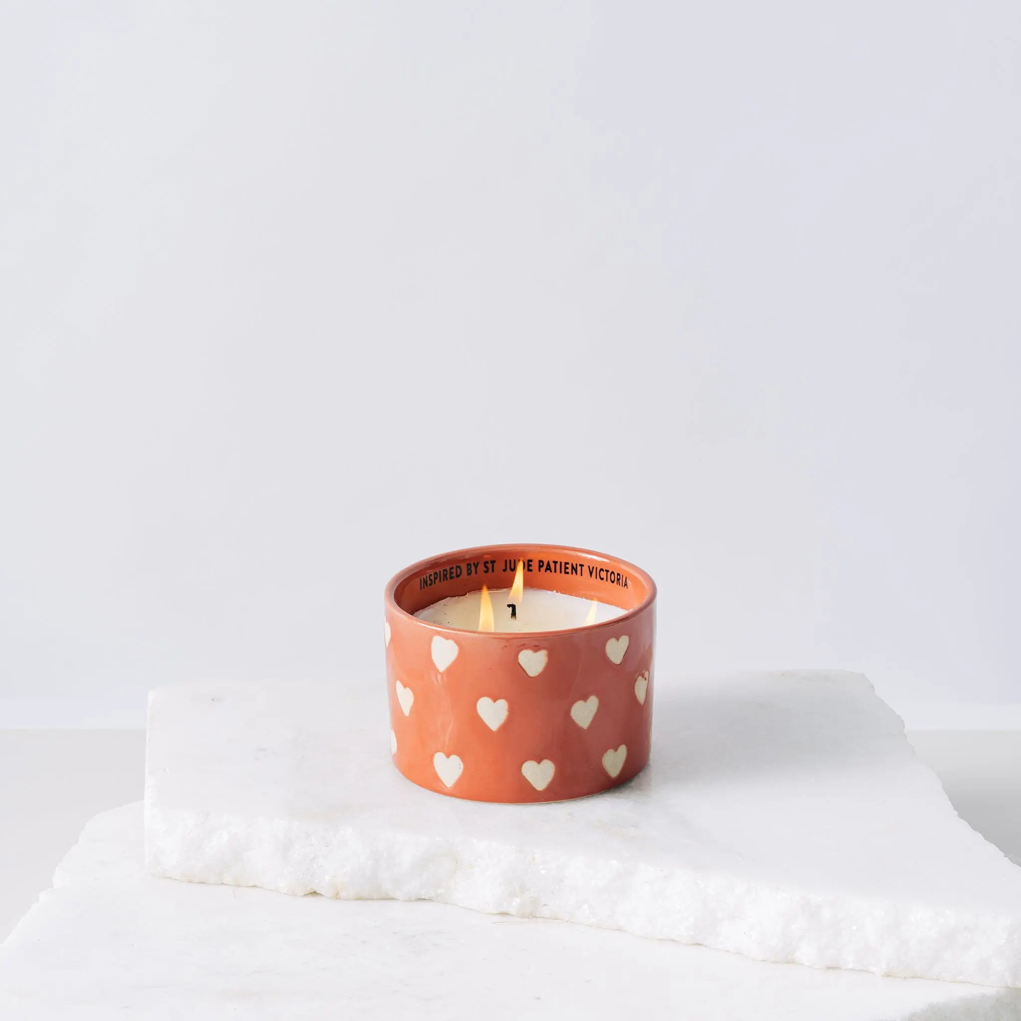 Rosewater Santal - St. Jude Giveback "Courage" 11 oz. Candle - Image 3