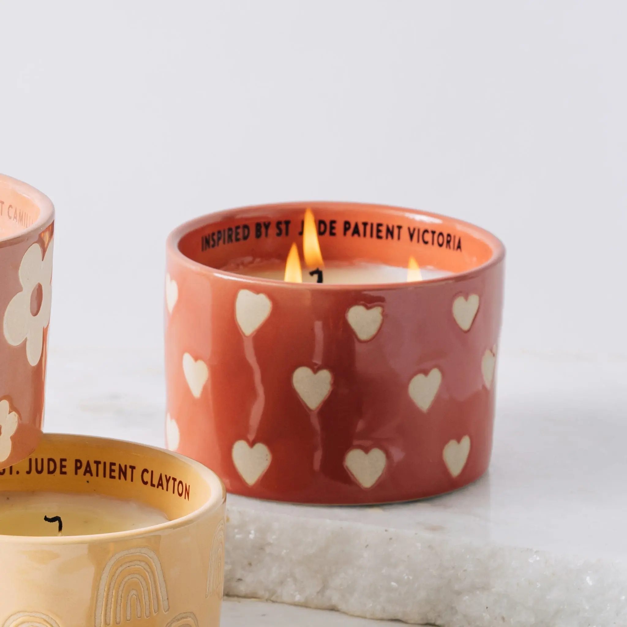 Rosewater Santal - St. Jude Giveback "Courage" 11 oz. Candle - Image 5
