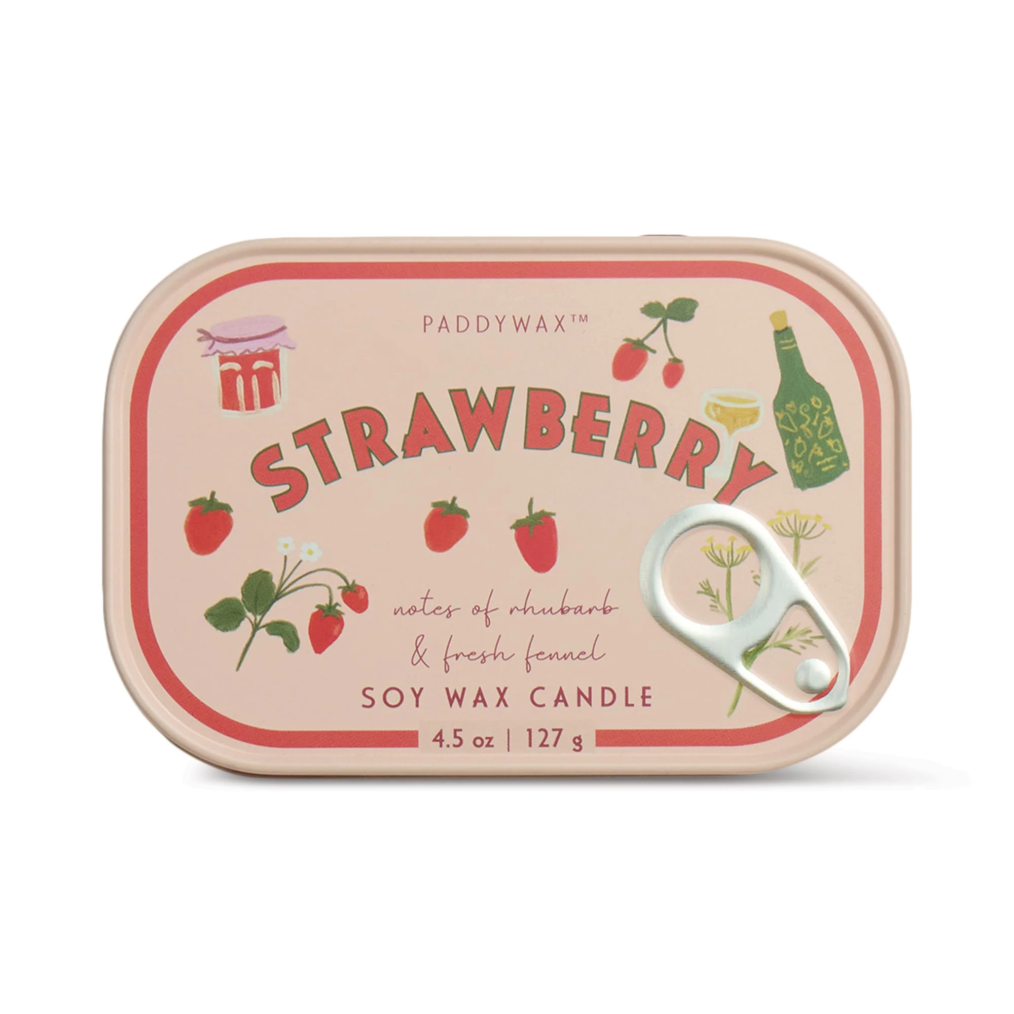 Strawberry - Bistro 4.5 oz Tin Candle