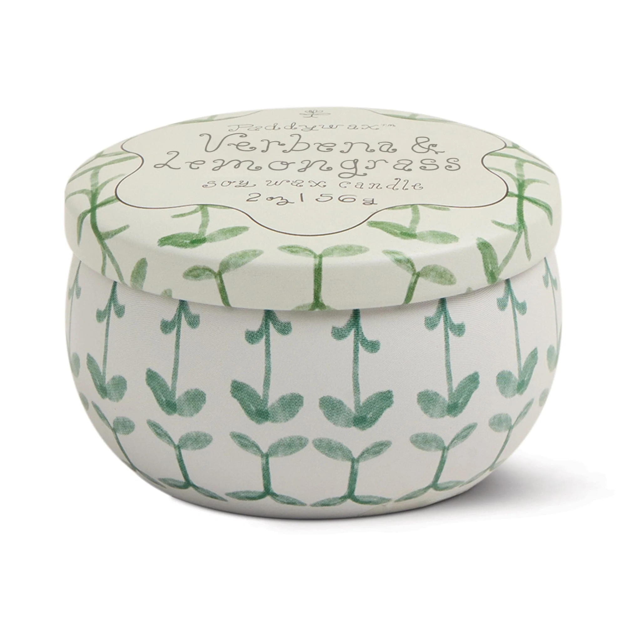 Verbena & Lemongrass - Tulip 2 oz Tin Candle - Image 3