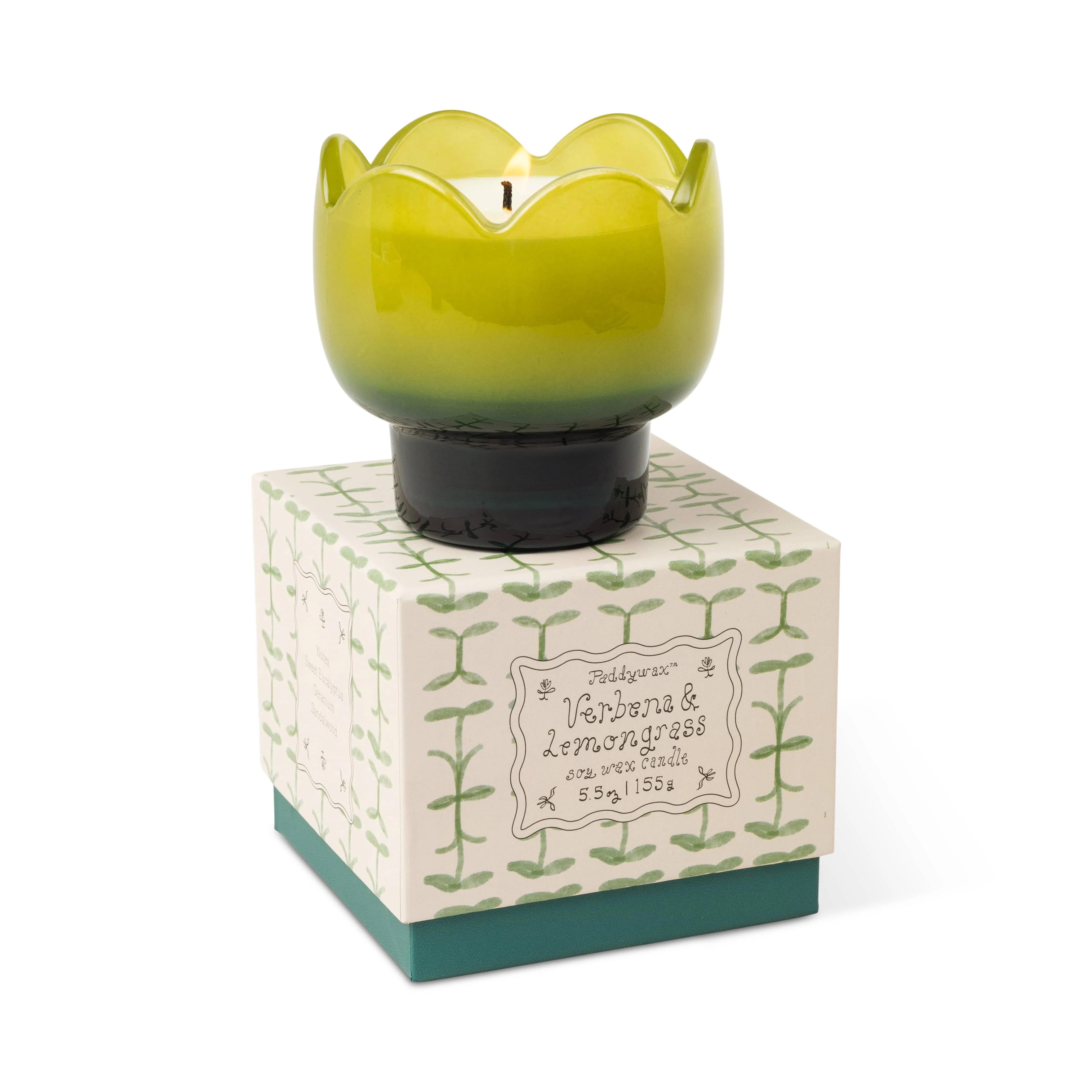 Verbena & Lemongrass - Tulip 5.5 oz Candle