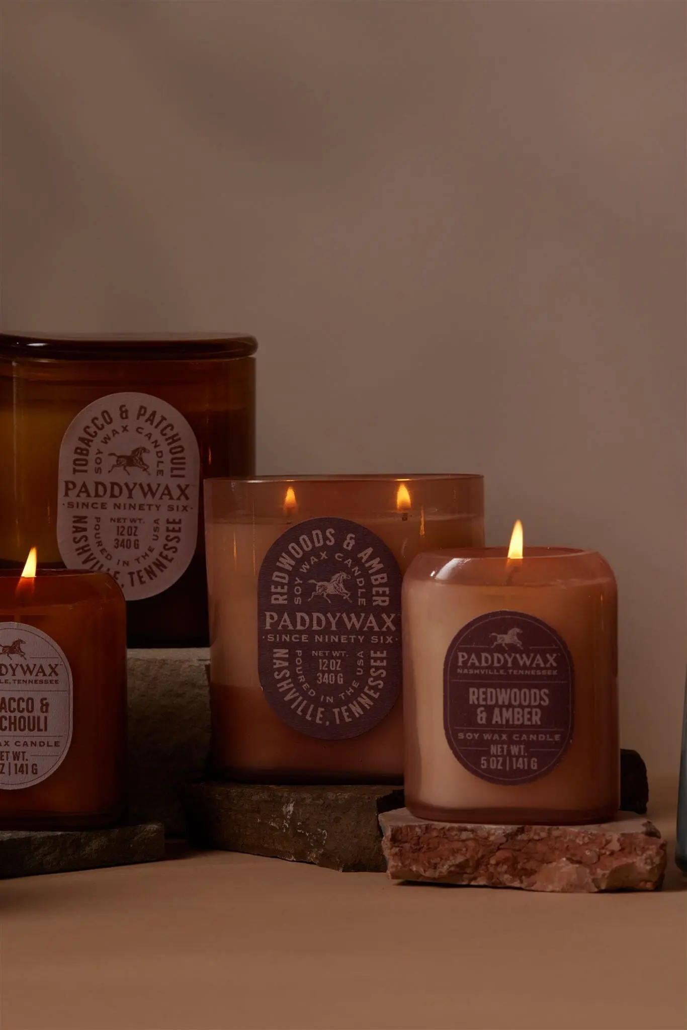 Redwoods + Amber - Vista 12 oz Candle - Image 3